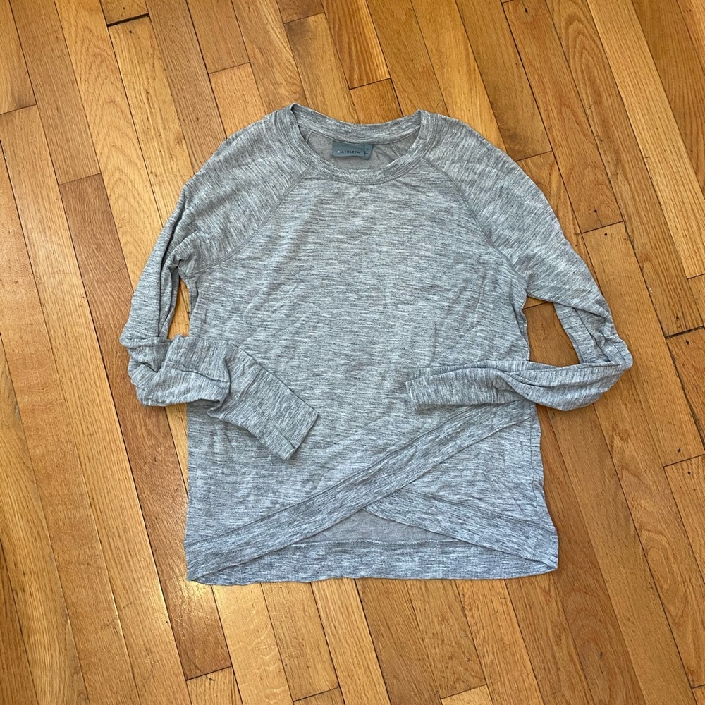 ATHLETA Criss-Cross Sweatshirt